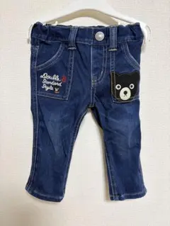 ダブルビー　Double B mikihouseデニム風80サイズ