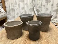 kuroshma様確認商品】デローマ社テラコッタ10号植木鉢 3個セット