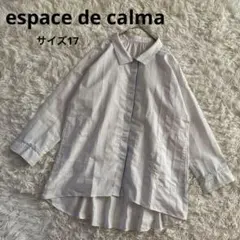 espace de calma チュニック　シャツ　ストライプ　大きい 17