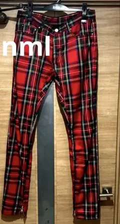 希少！新品hide チェック柄パンツ - メルカリ