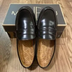 MANEBU VOVO ダークブラウン ローファーのサムネイル