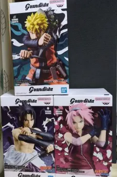 NARUTO Grandista フィギュア 3種セットのサムネイル