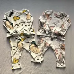 【90サイズ】パジャマ2点セット（長袖・長ズボン）