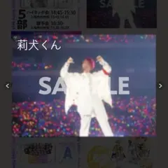 STPR Family EXPOふぁみくじ B賞 A3クリアポスター 莉犬くん