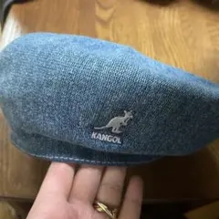 KANGOL ベレー帽 ハンチング デニム Mサイズ