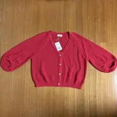 MACKINTOSH PHILOSOPHY バルーンスリープカーディガン　ピンク