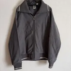 PUMA highneck blouson jucket　ダークグレー　Mのサムネイル