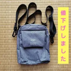 ショルダーバッグ anello アネロ グレー