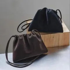 todayful Drawstring Mini Bag ブラウン 상태좋음