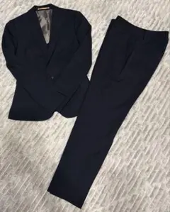 オリヒカ　レディース　スーツ　ネイビー　テーパードパンツ