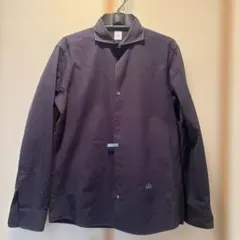 TAKEO KIKUCHI ネイビー 長袖シャツ　クリーニング済み商品のサムネイル