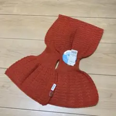 未使用品！ミラショーン カシミヤ プチマフラー オレンジ系 mila schon