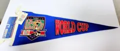 サッカー　ワールドカップ　1994 ペナント　三角旗　タペストリー