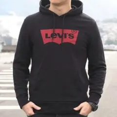 Levi's プルオーバーパーカー バットウィングロゴ