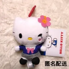 ハローキティ カラビナ付きマスコット 制服ギャル