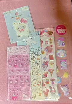 サンリオ　シール　まとめ売り