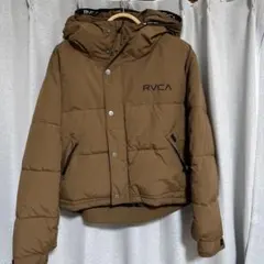 RVCA ダウンジャケット ブラウン ショート丈のサムネイル