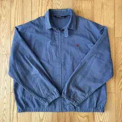 POLO ラルフローレン スイングトップ 希少XL ネイビー フェード