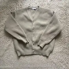 FREAK'S STORE ベージュ Vネックカーディガン