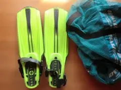 【3点セット】ダイビングフィン・ブーツ24㎝・バッグ