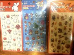 プクプクシール　3シートセット