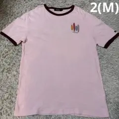 BURBERRY BLACK LABEL サーフボードプリント Tシャツピンクのサムネイル