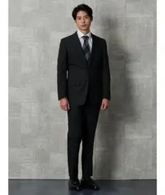 上下洗える　4way ストレッチ　セットアップスーツ