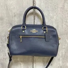 COACH 2way ショルダーバッグ ローアンサッチェル ミニボストン - メルカリ