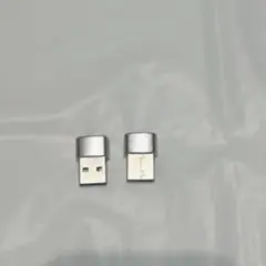 USB-A to Type-C 変換アダプタ 小型 USB-A 2.0オス