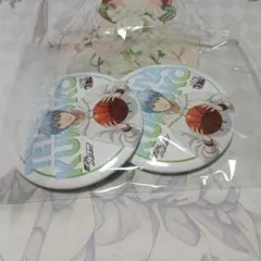 黒子のバスケ 缶バッジ 黒子テツヤ 2個セット