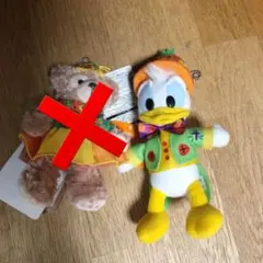 ドナルドのぬいぐるみバッジのみ