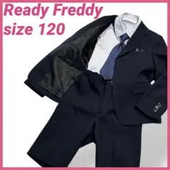 ★美品★レディフレディ　フォーマルスーツ5点セット 120 ネイビー 卒園入学式
