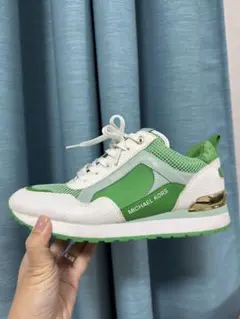 MICHAEL KORS グリーン/ホワイト スニーカー