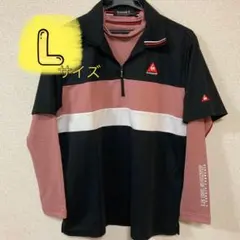 美品　ルコックスポルティフ　メンズゴルフウェア　Lサイズ