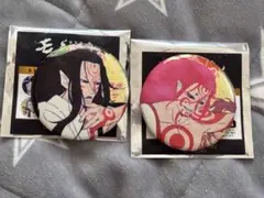 劇場版 モノノ怪 蛇神 トレーディング金屏風風缶バッジ 神儀　2点