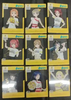 ラブライブ Aqours×福岡ソフトバンクホークス 限定クリアカード 