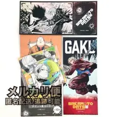 SAKAMOTODAYS展 楽 ターゲット缶バッジ チケット風カード 原作
