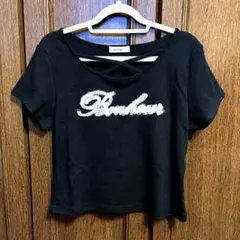 one after another NICE CLAUP ロゴTシャツ