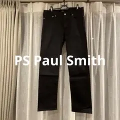 【極美品】PS Paul Smith ブラックデニムパンツ Ｌサイズのサムネイル