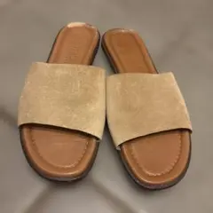 ITALIAN SHOEMAKERS スエード サンダル ベージュ 10のサムネイル