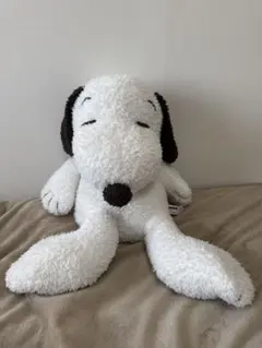 ジェラートピケ　スヌーピー ぬいぐるみ 大きめ