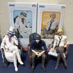 名探偵コナン プレミアムグレイスシチュエーションフィギュア※3体セット
