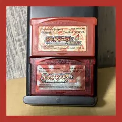 GBA ポケットモンスター ファイアレッド ルビー 2本セット