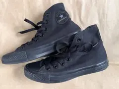 CONVERSE ブラック ハイカット スニーカー