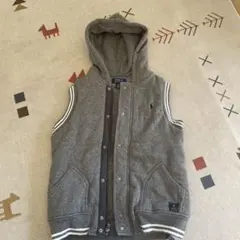 Polo Ralph Lauren フード付きベスト グレー