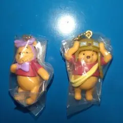 くまのプーさん コスチュームフィギュア マスコット 2種