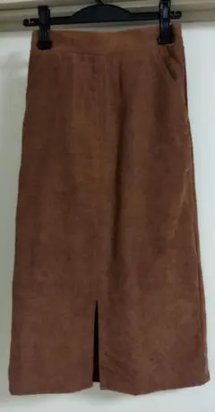 マキシ丈スカート 秋冬