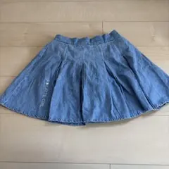 ピンクラテ　デニムスカパン　150