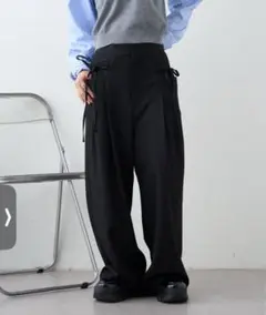 w closet リボンタックパンツ　ブラック　サイズ1 値引き不可