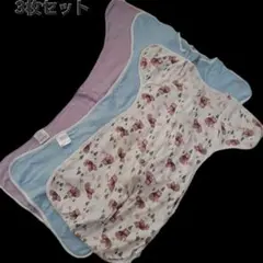 スワドル 3枚セット ねくるみ おくるみ スリーパー